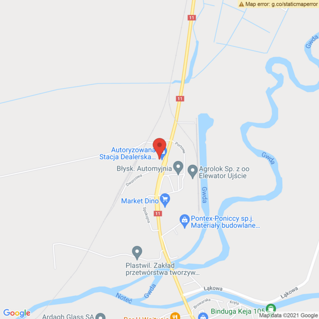 Lokalizacja Toyota Piła 1