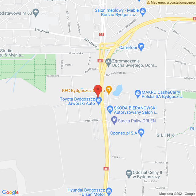 Lokalizacja Toyota Bydgoszcz 1